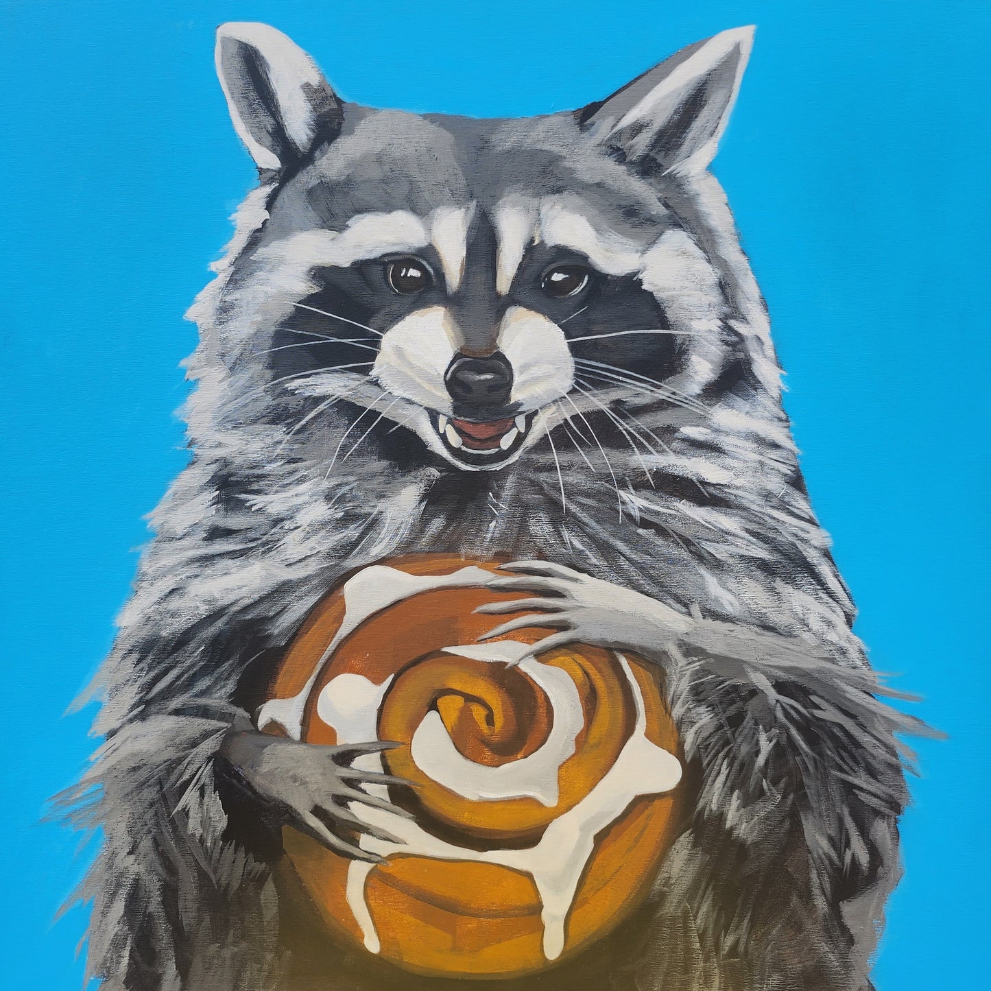 Cinnabun Bandit Print Prints Flyn_Costello_Art