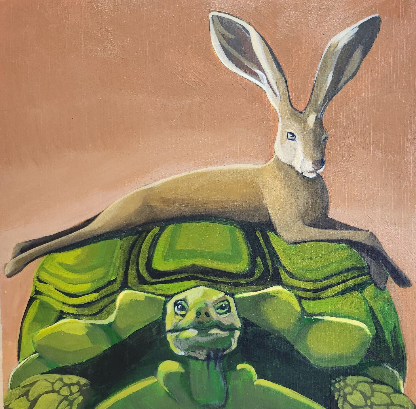 The Tortoise By A Hare Sticker Stickers FlynHats