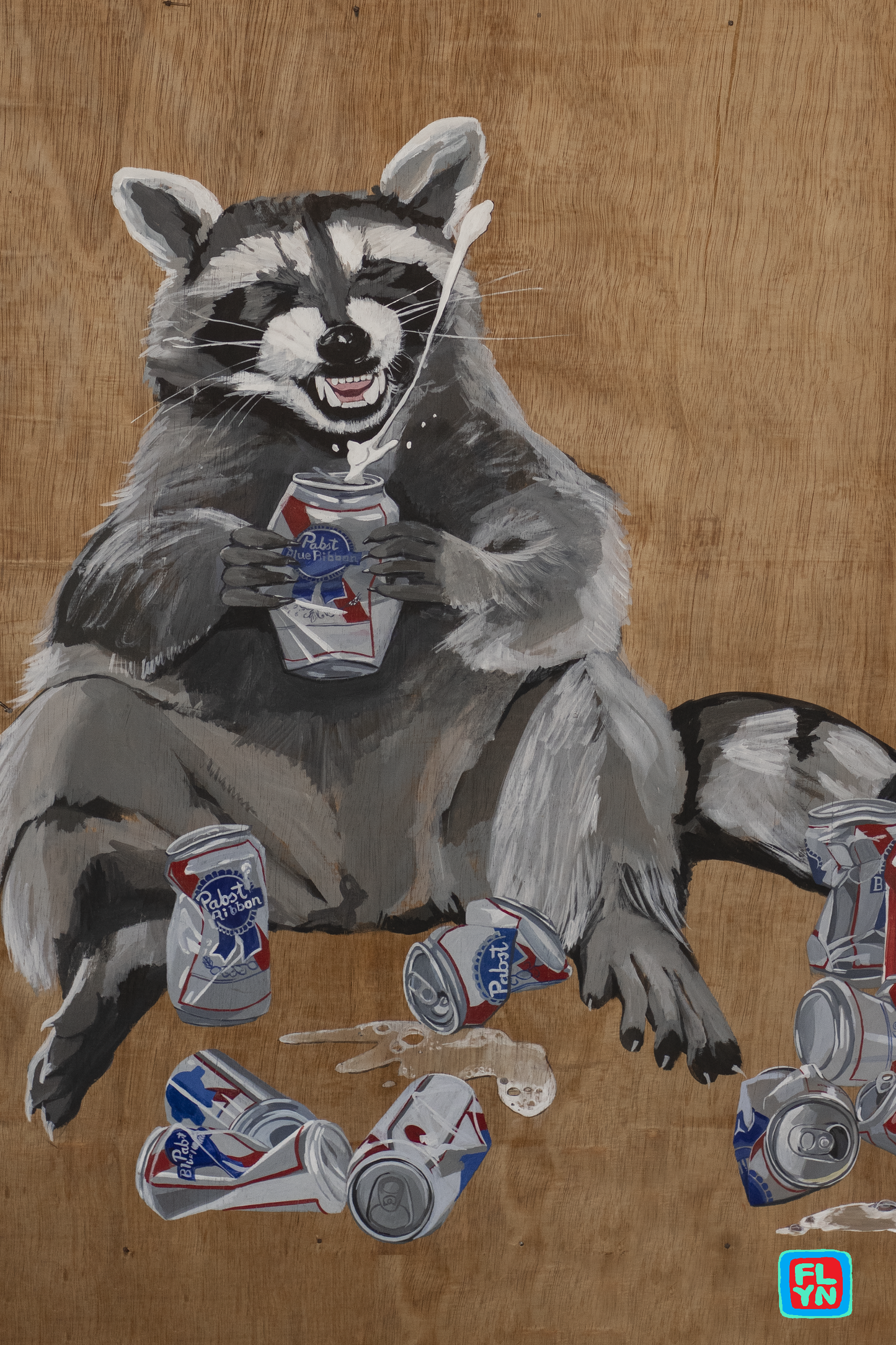 Beer Bandit 6"x9" Print Prints Flyn_Costello_Art