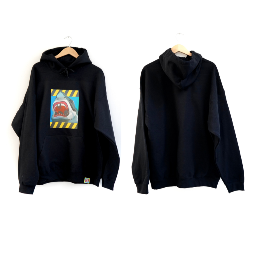NEW Shark Youth Hoodies!! Choose your color FlynHats XL Hoodie Solid Black