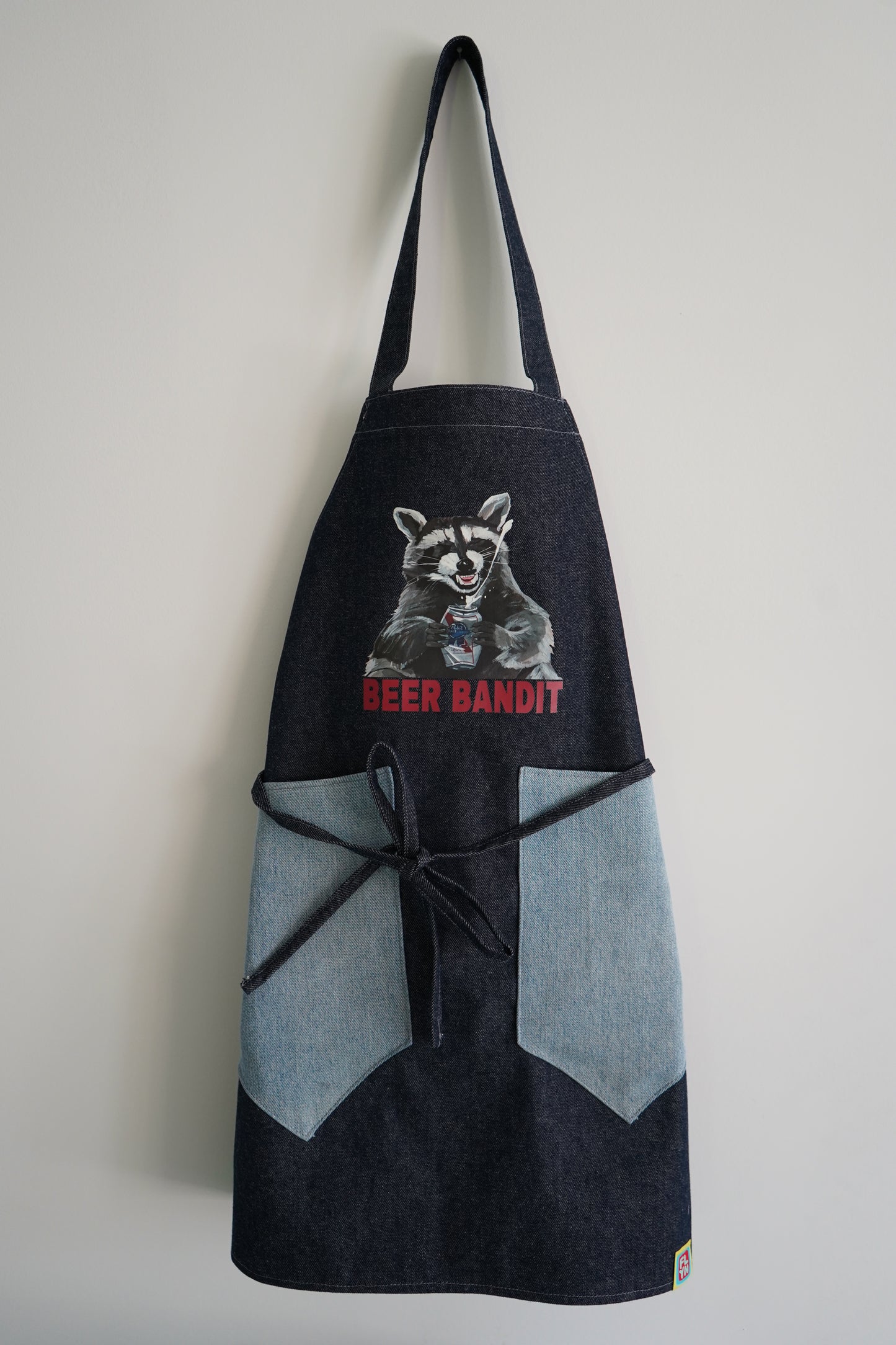 One of a Kind Handmade Beer Bandit Apron FLYNhats
