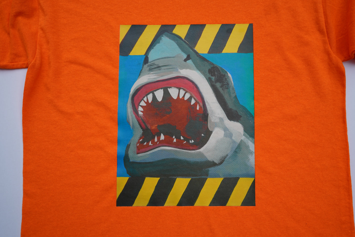 Shark Youth Orange Tshirts FlynHats