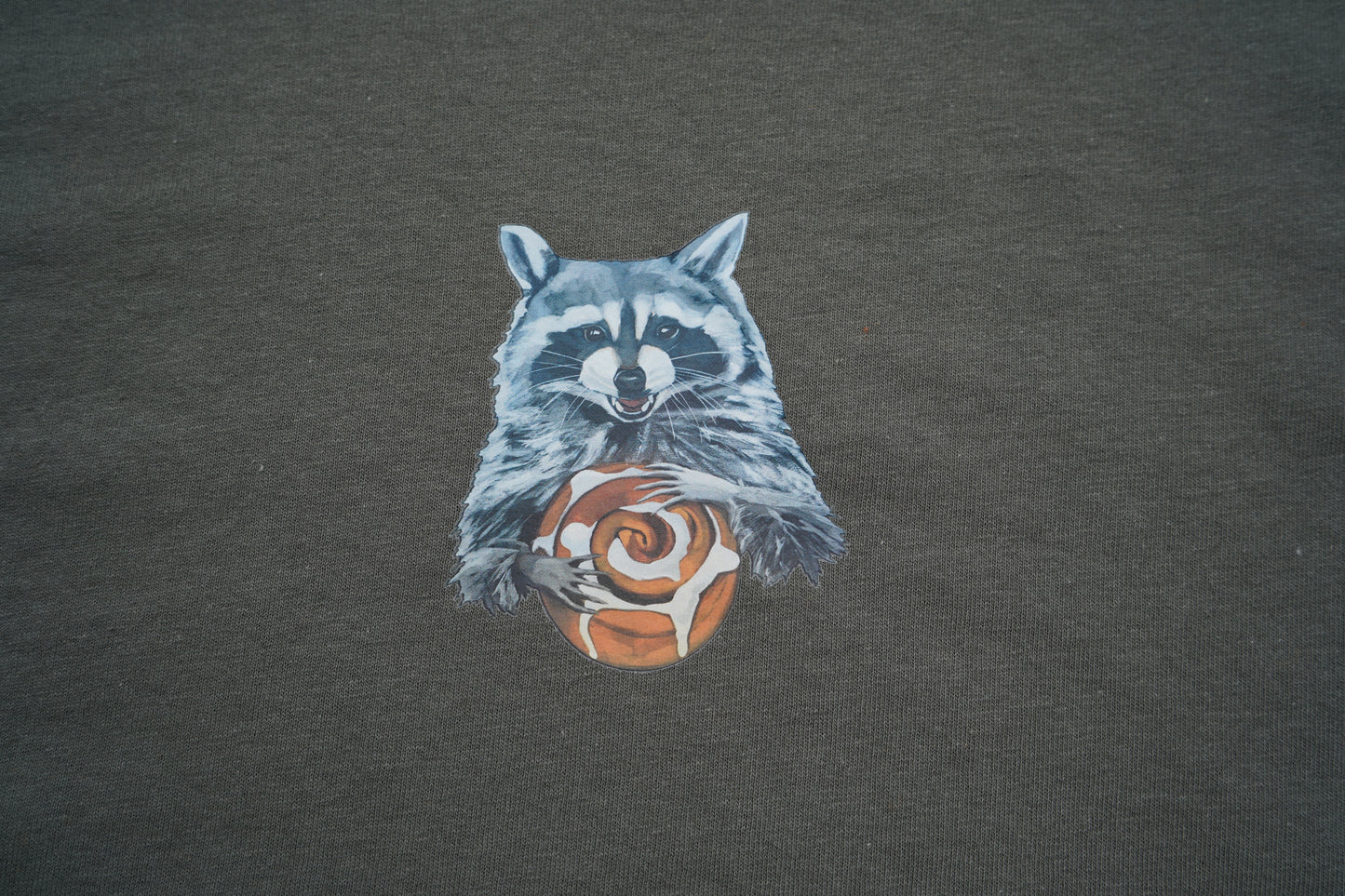 Cinnabun Bandit Olive Youth Tshirt FlynHats