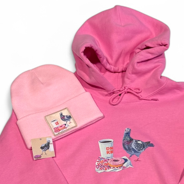 Pretty in Pink Pigeons run on Donuts Bundle
