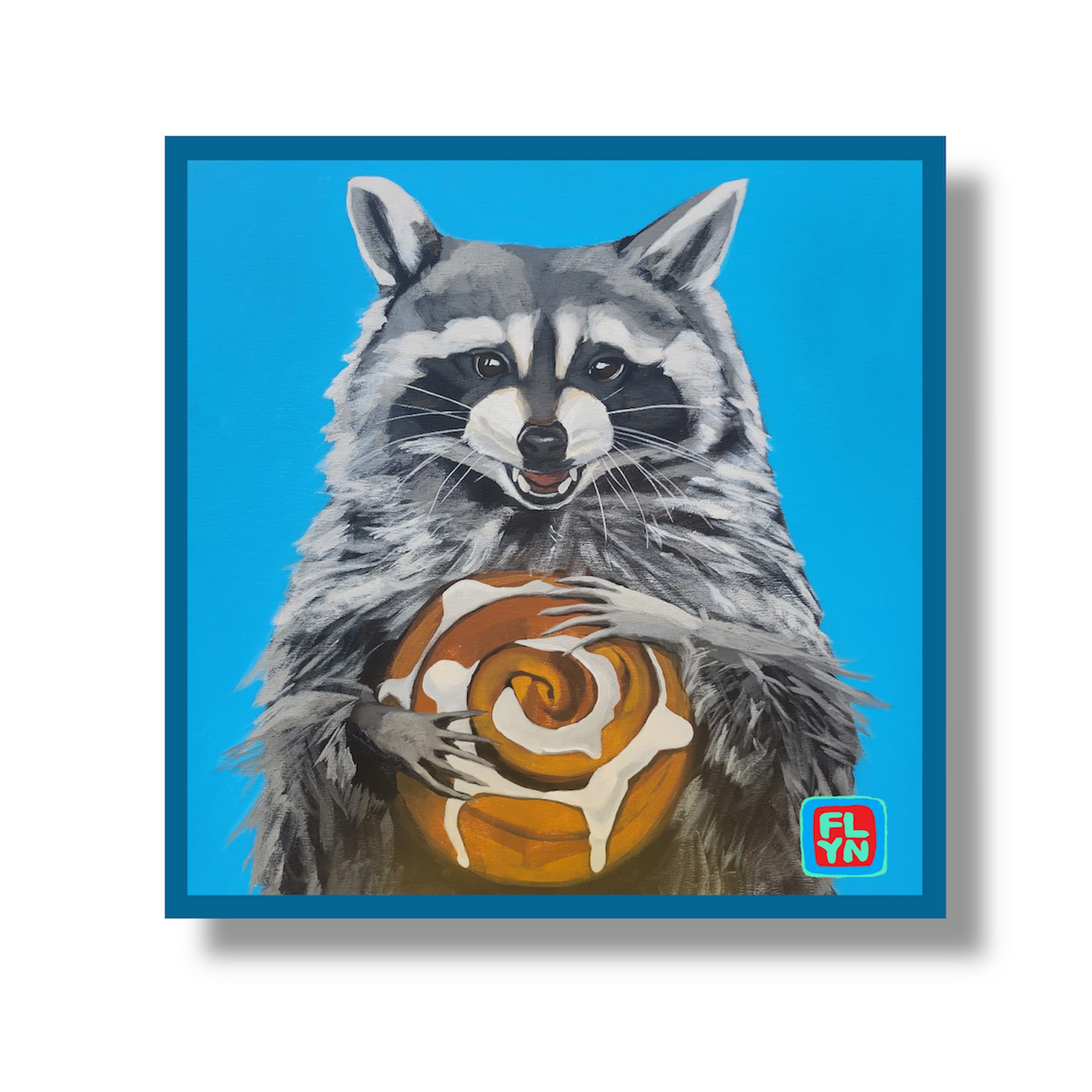 Cinnabun Square Sticker