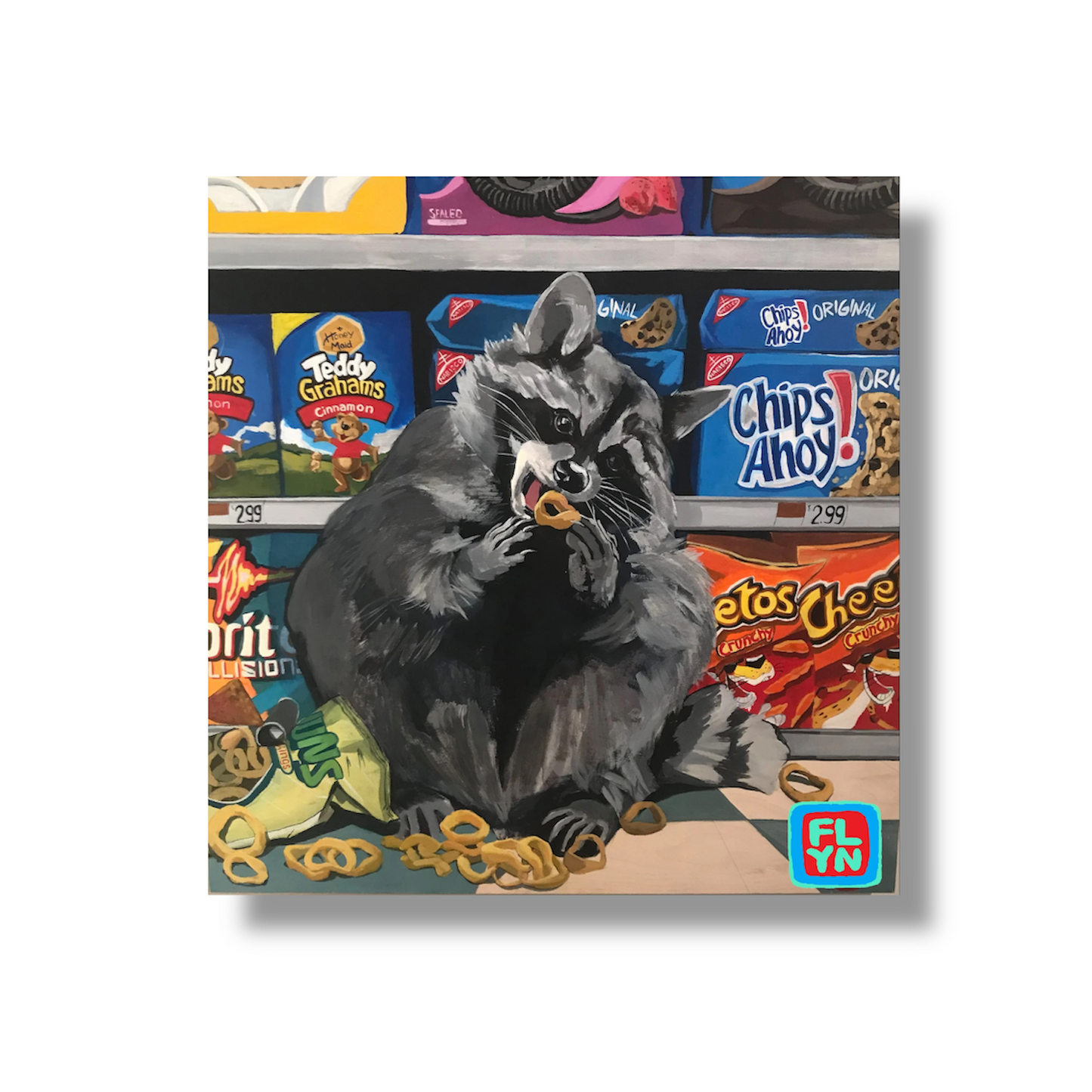 Clean-Up Aisle 12 Raccoon Sticker