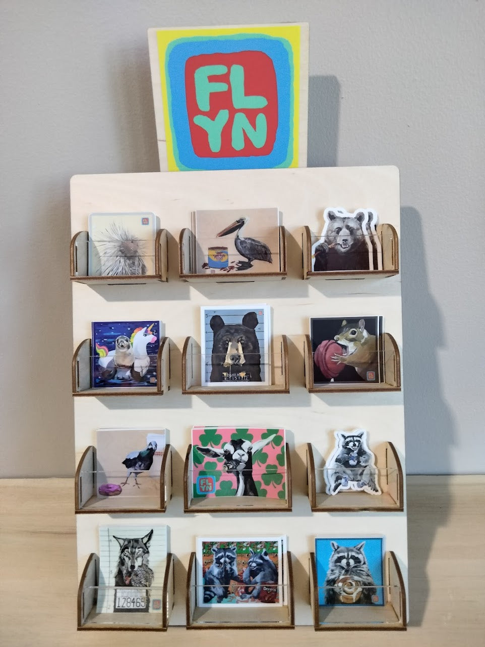 Sticker Display FlynHats Kit C