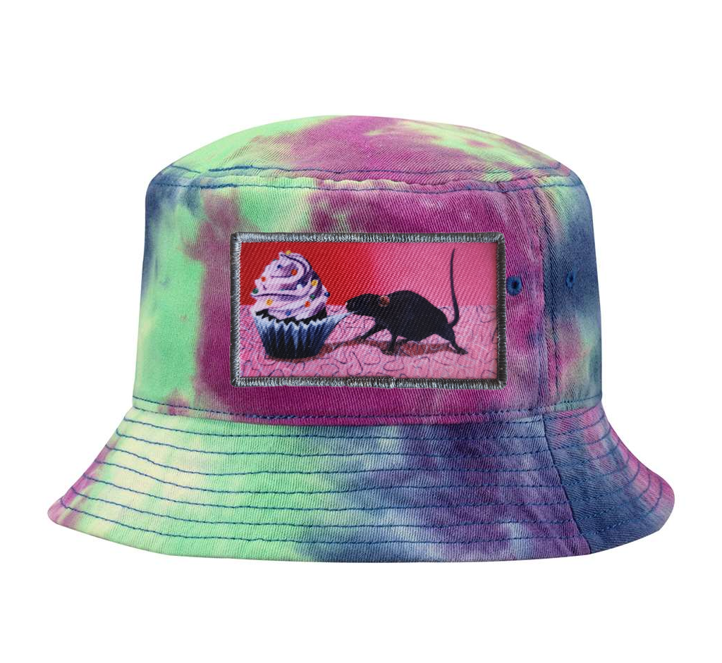 Tye Dye Bucket - Purple Hats Flyn Costello Rats Got My Cake