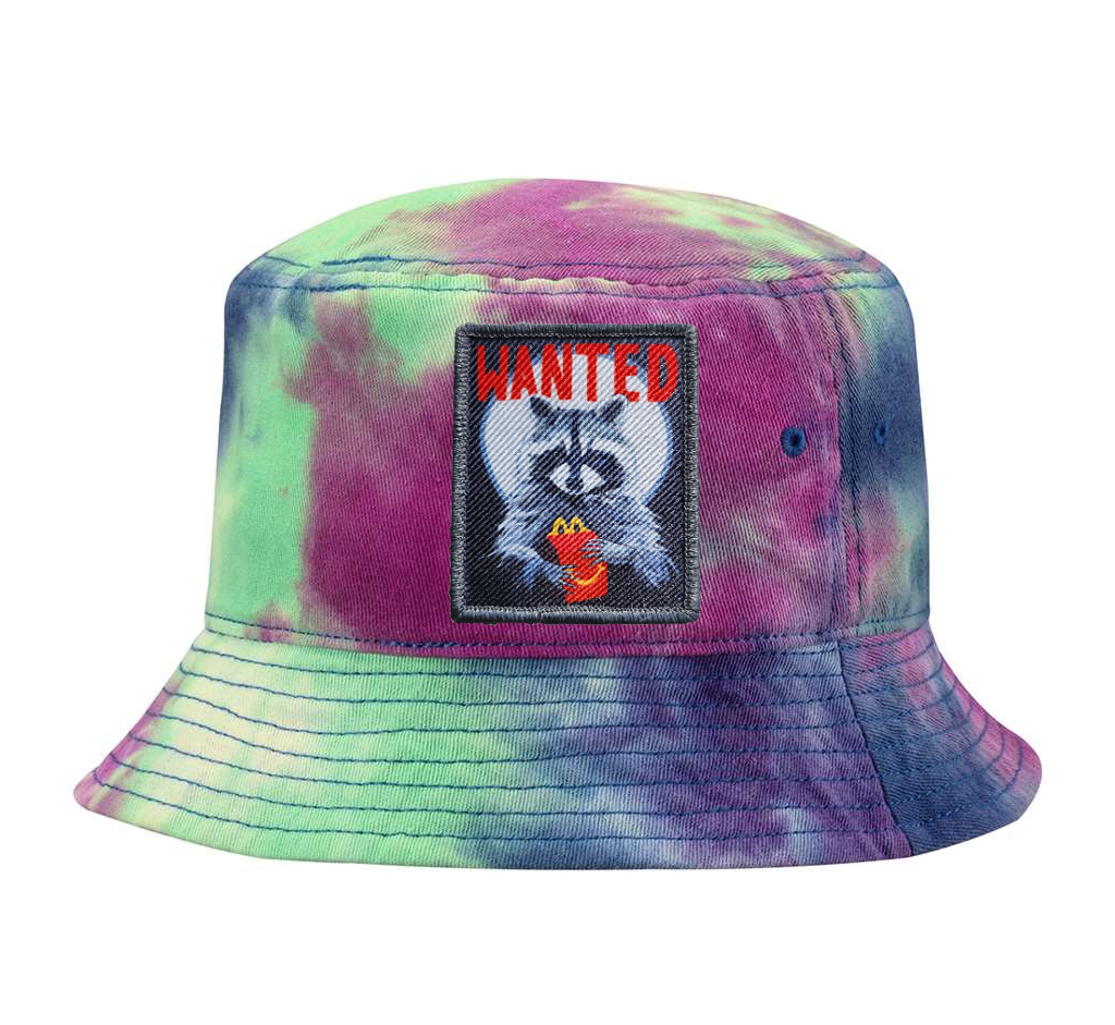 Tye Dye Bucket - Purple Hats Flyn Costello WANTED