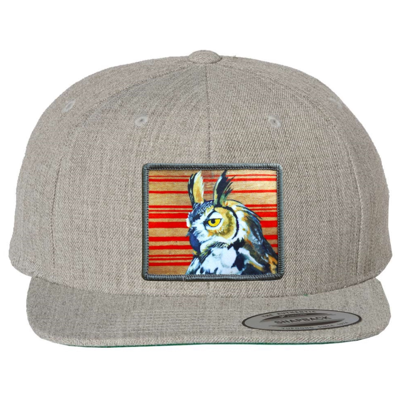 Tan Corduroy Flat Bill Trucker