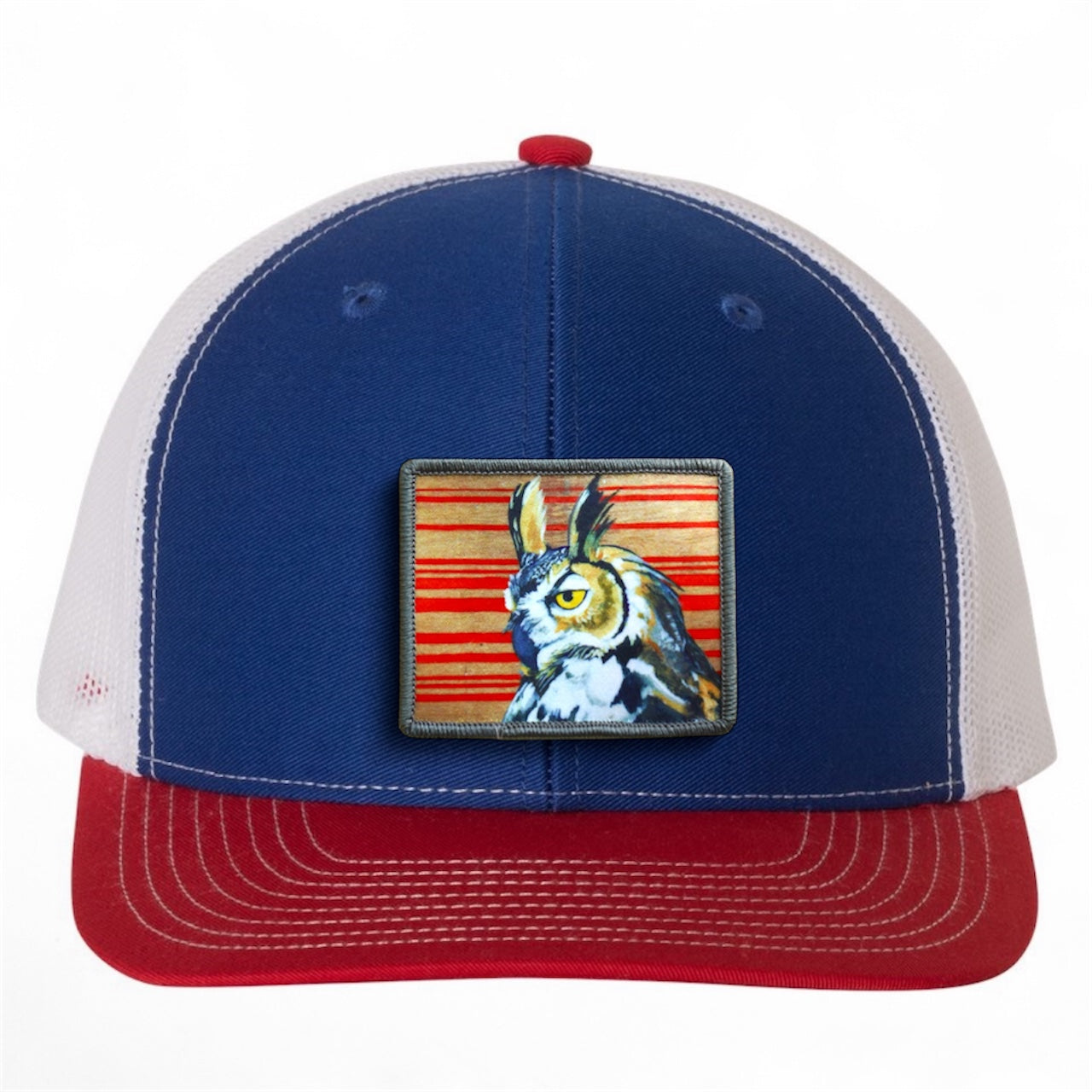 Red/White/Royal Trucker