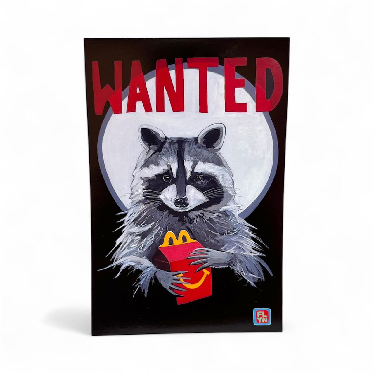 WANTED 6"x9" Print Prints Flyn_Costello_Art