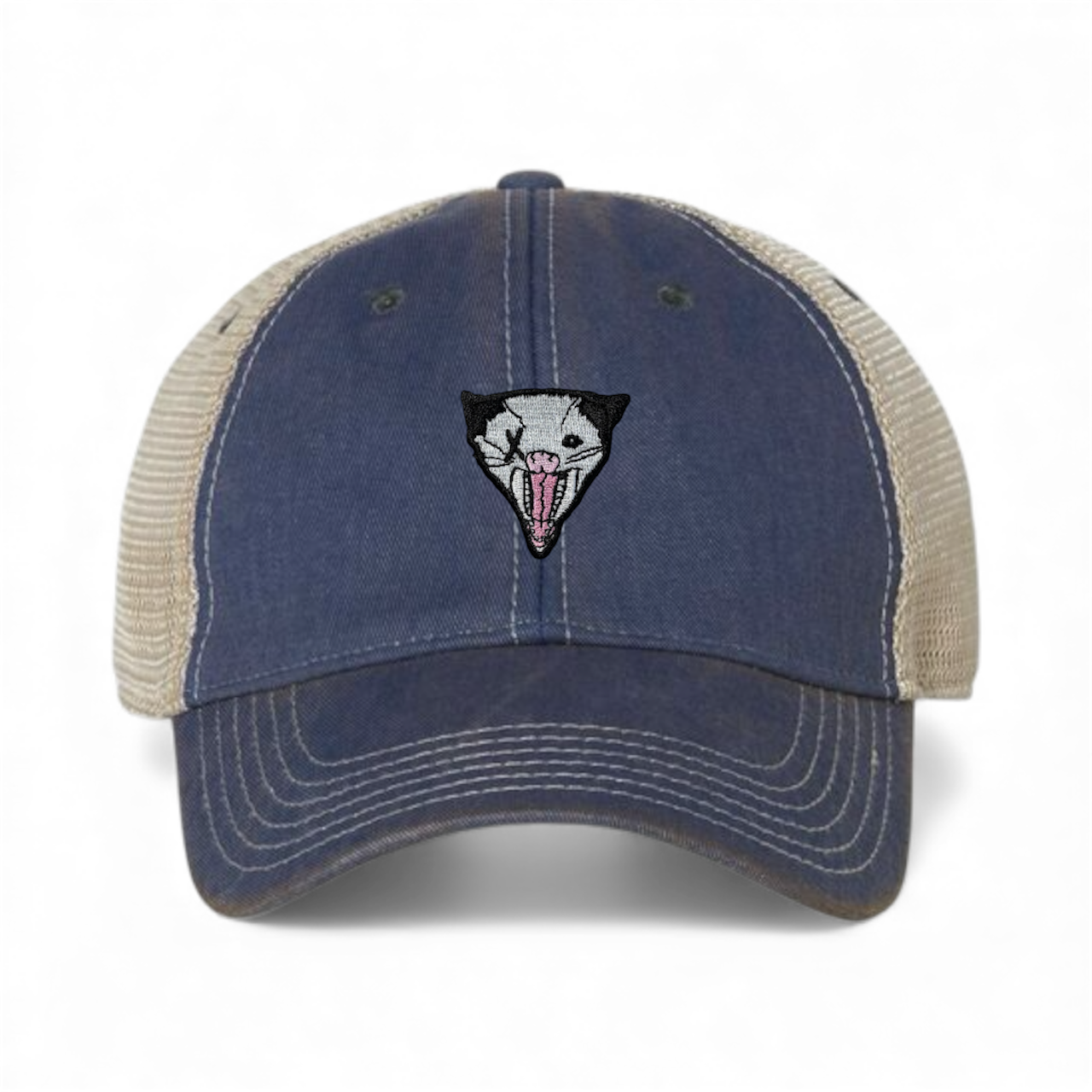 Navy/ Khaki Trucker Cap