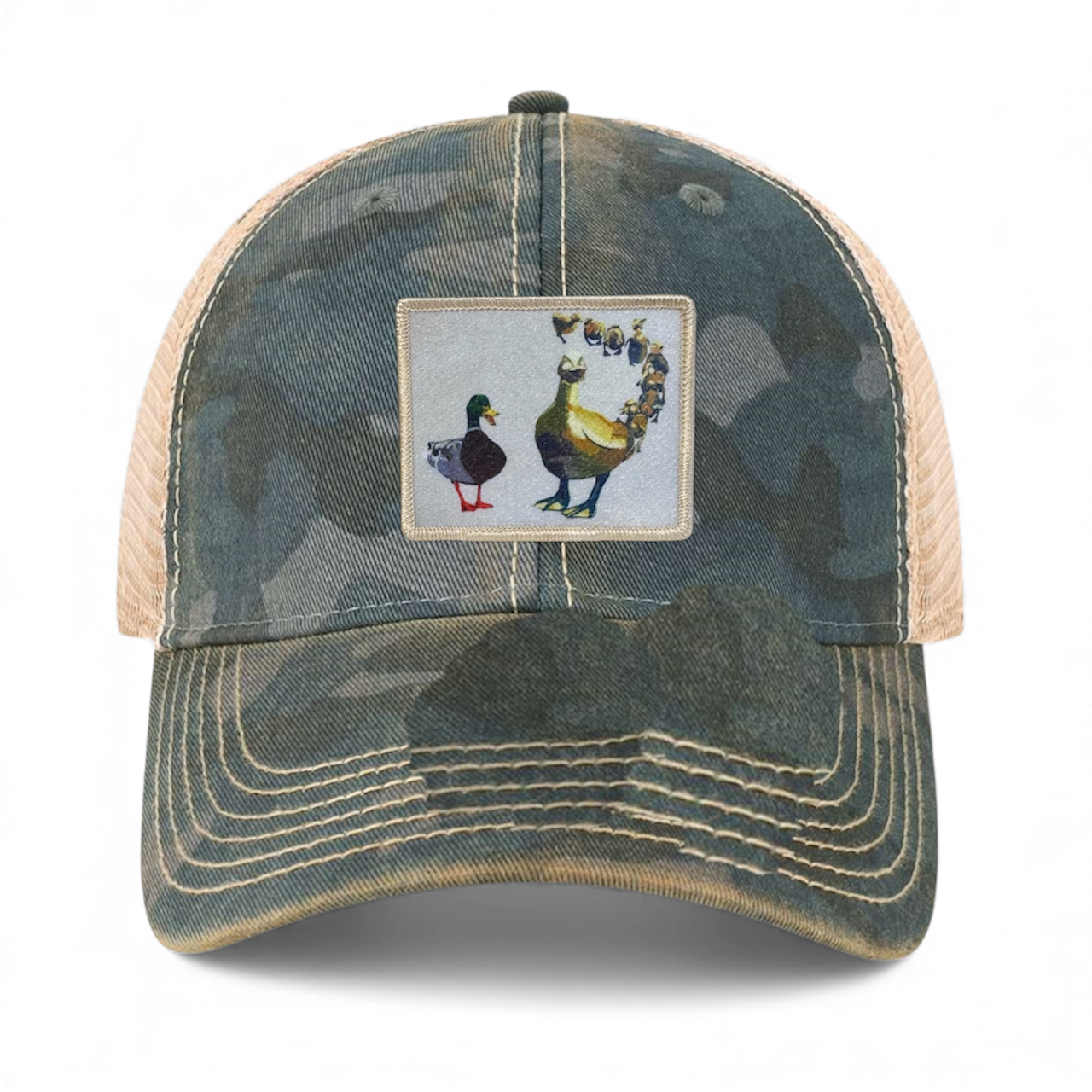 Navy Camo Unstructured