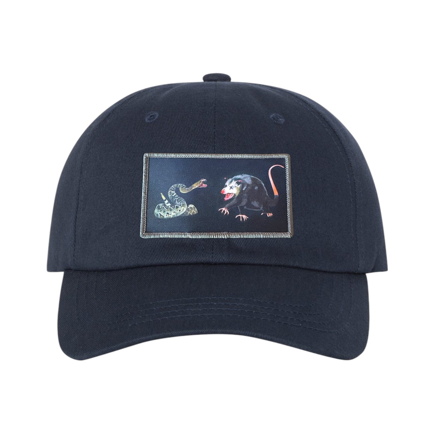 NOT DEAD YET FANGS OUT Eco-Washed Dad Hat Hats FlynHats