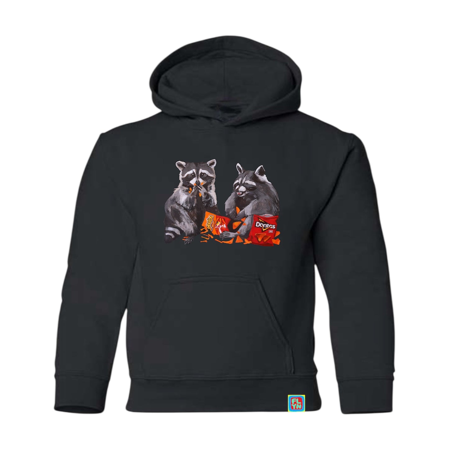 Junkfood Bandits Black Youth Hoodie FlynHats