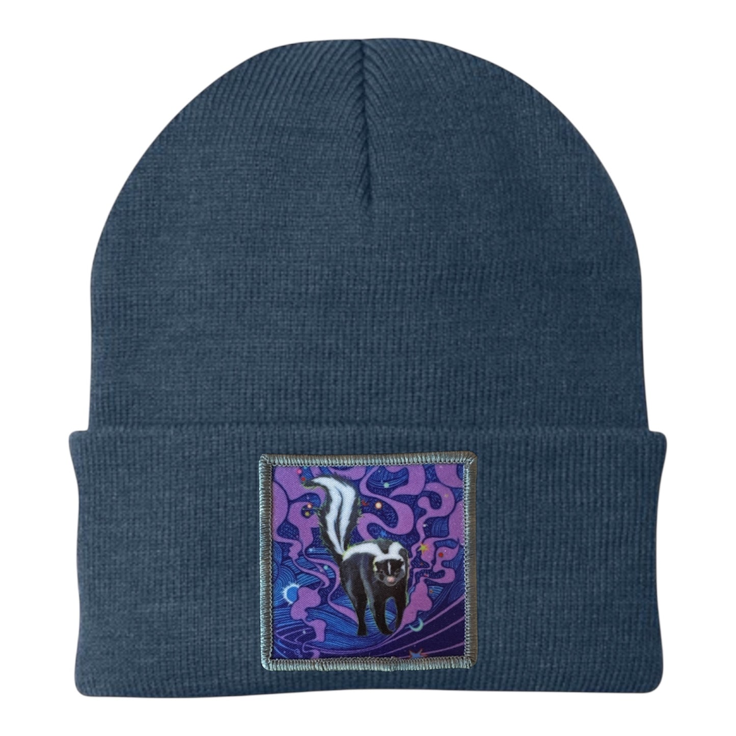 Skunky Haze Beanie Hats FlynHats Dusty Blue