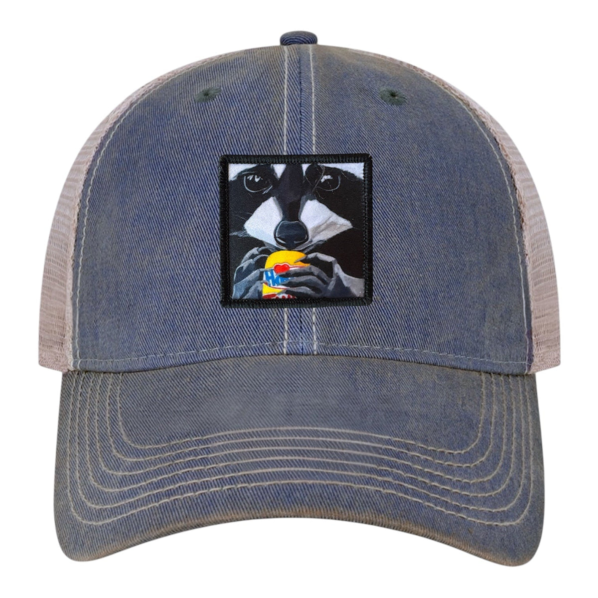 The Snack Kid Trucker Hat Hats FlynHats Navy/Khaki