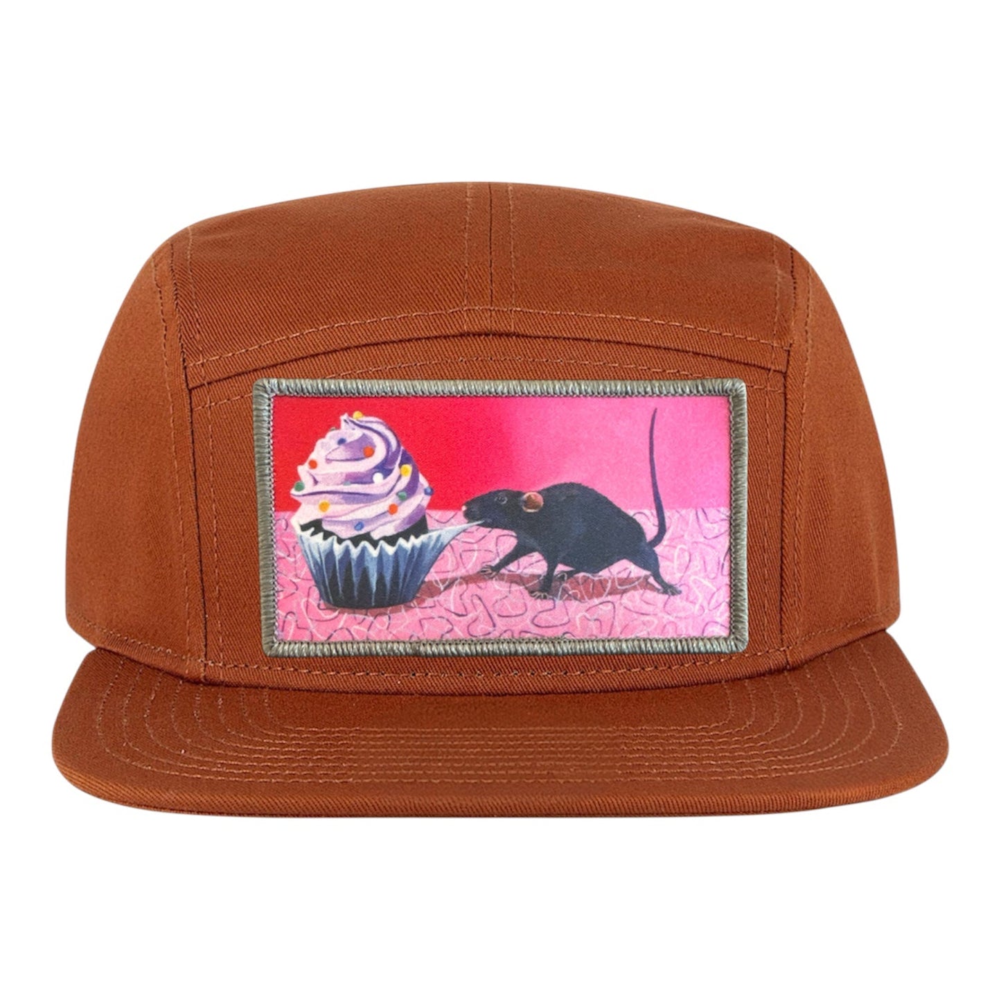 Rats Got My Cake Camper Hat Hats FlynHats Orange