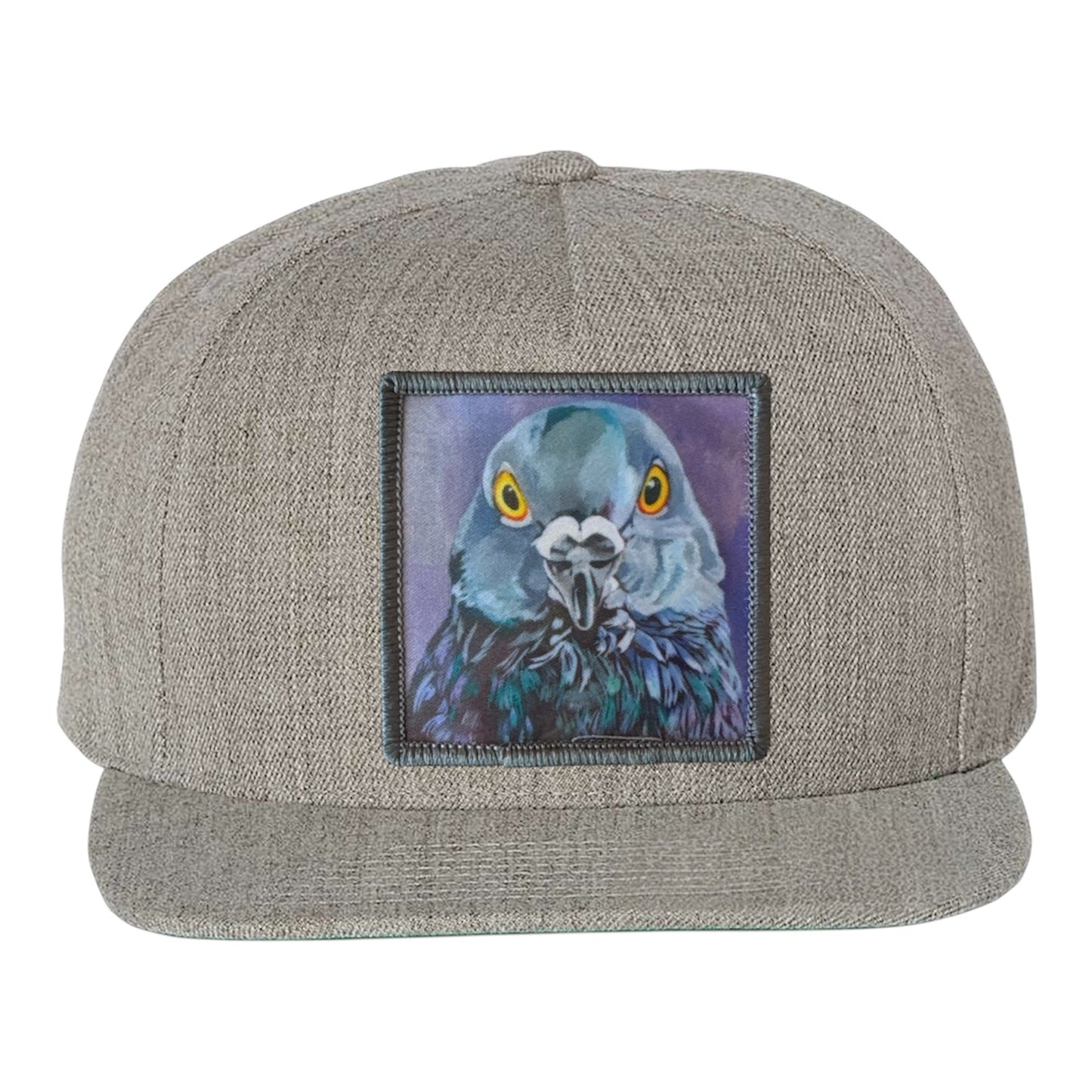 City Bird Snapback Cap Hats FlynHats Heather Grey