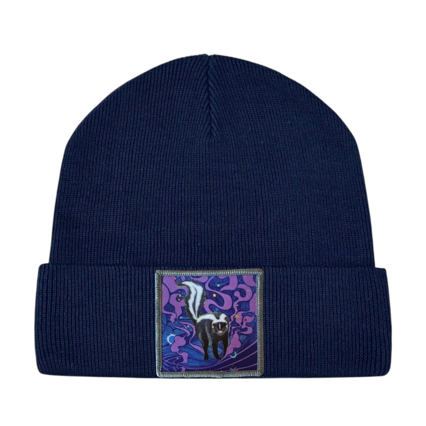 Skunky Haze Toddler Beanie FLYNhats Navy