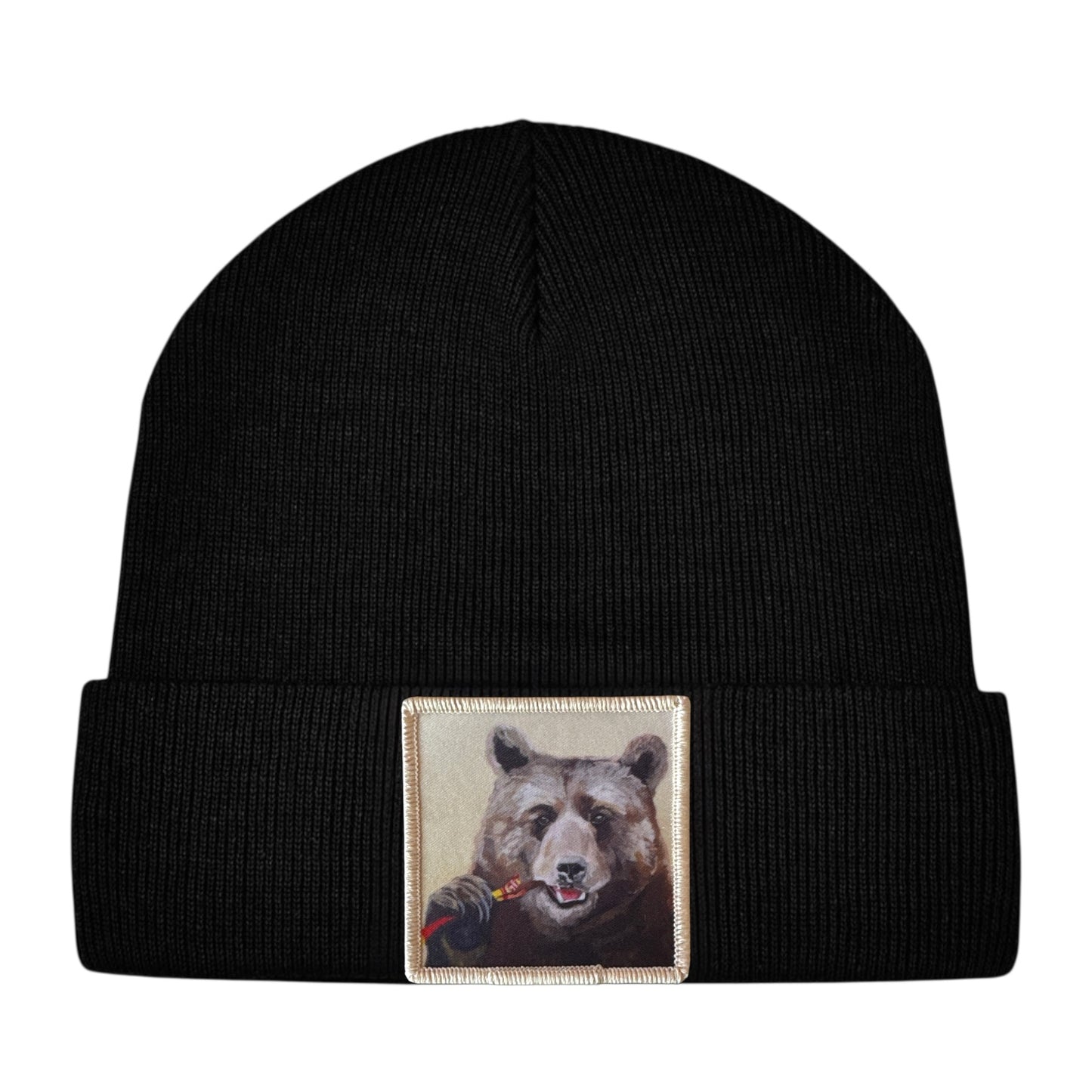 Slim Jimmy Toddler Beanie FLYNhats Black