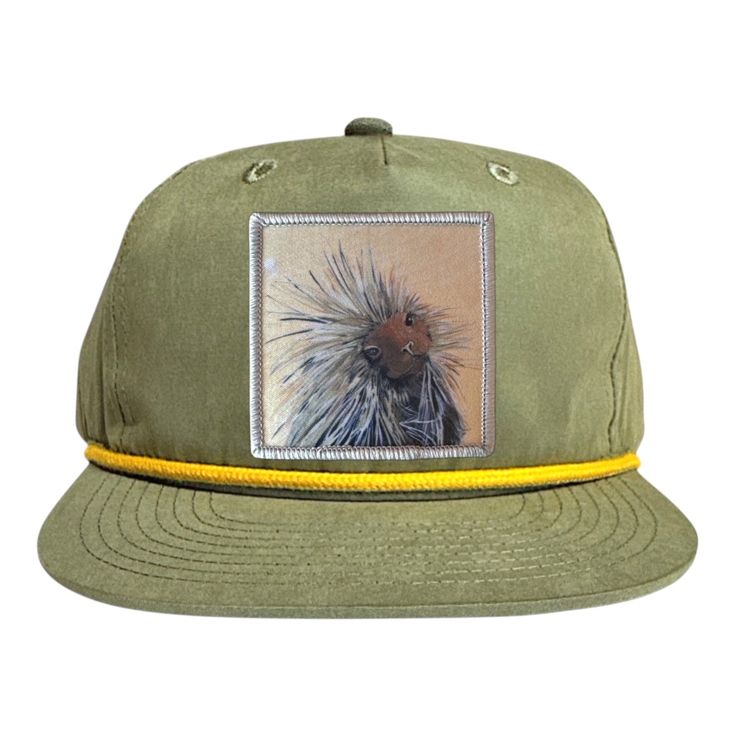 Porcupine Rope Cap Hats FlynHats Loden/Gold