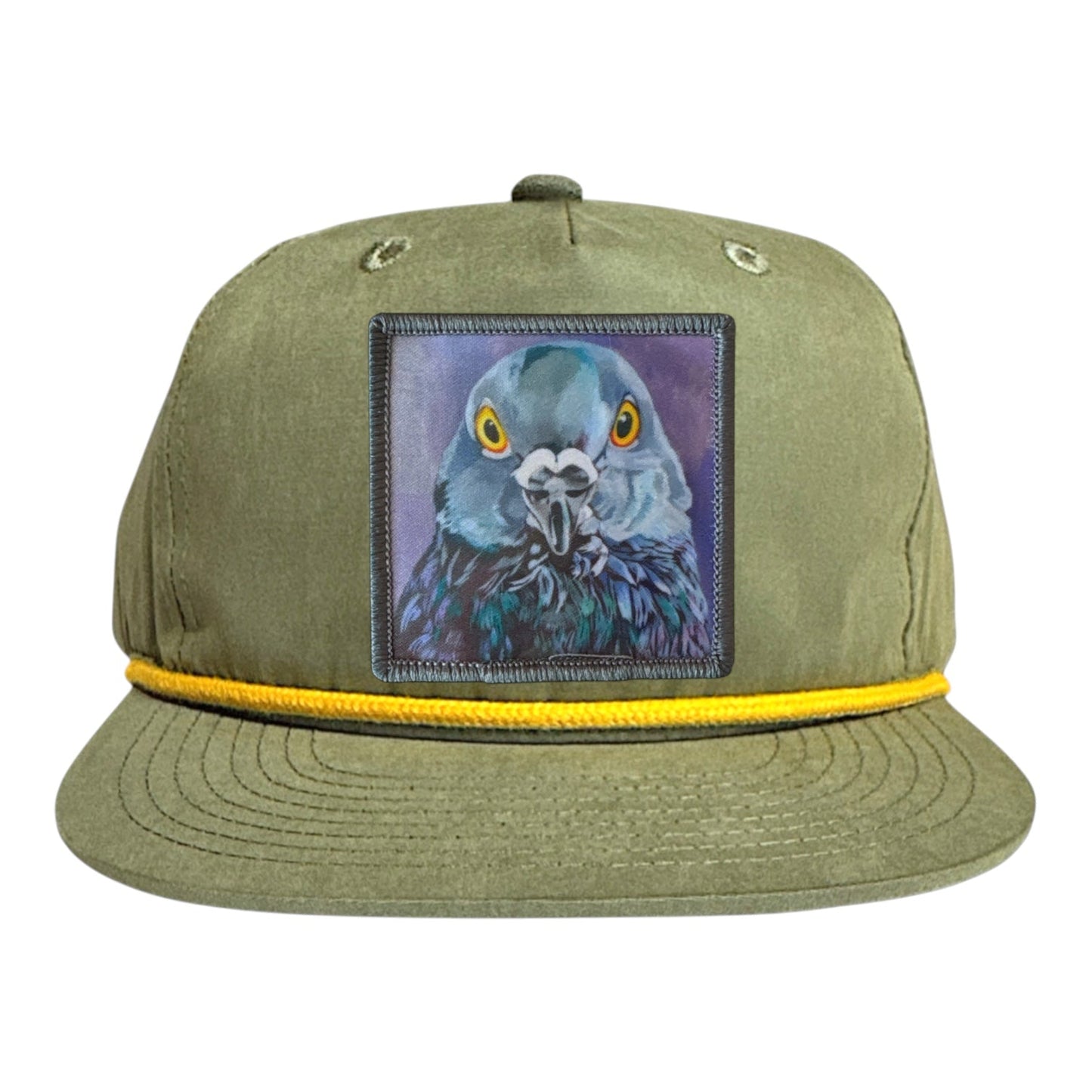 City Bird Rope Cap Hats FlynHats Loden/Gold