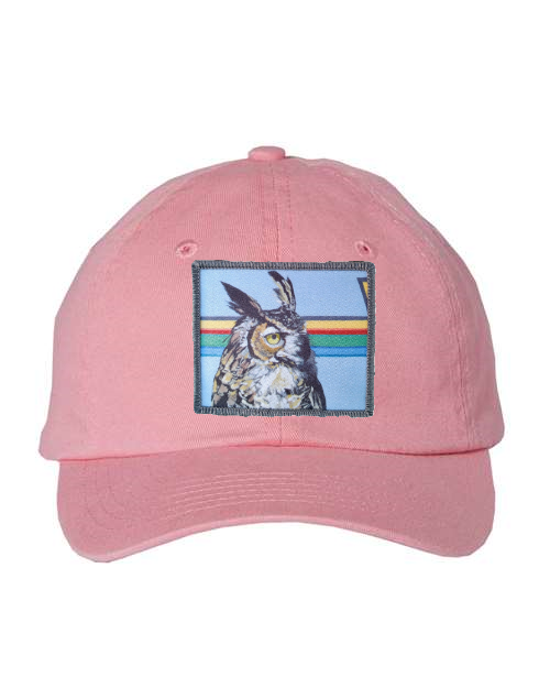 Pink Kid Hat Hats FlynHats Gaia Owl