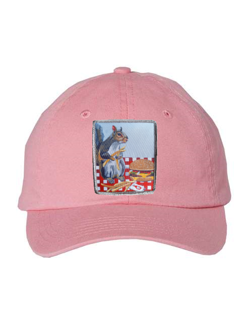 Pink Kid Hat Hats FlynHats Squirrel Burger