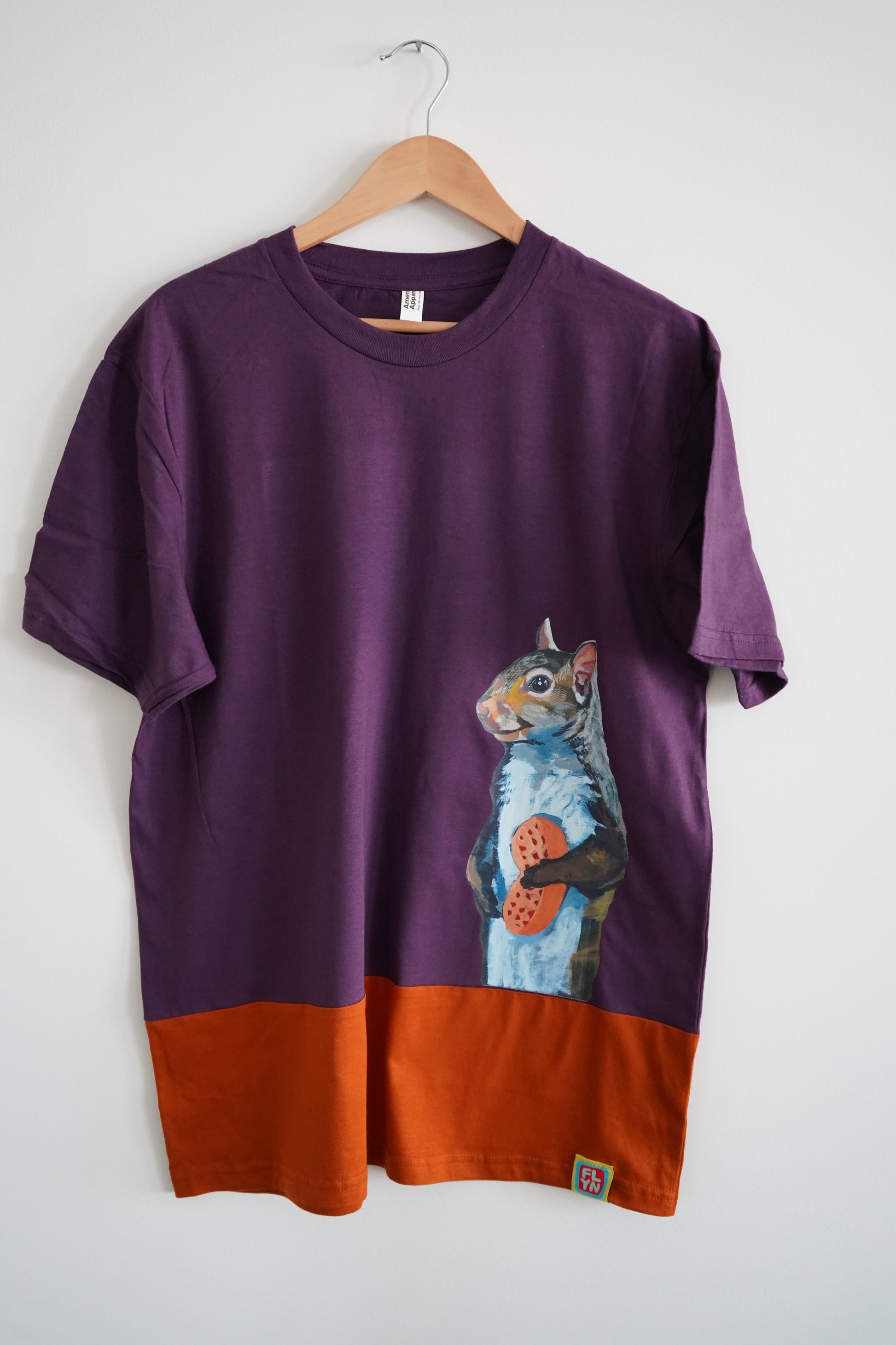 Peanut Squirrel Colorblock t-shirt FlynHats