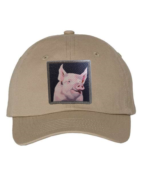 Tan Kids Hat Hats FlynHats Piggie