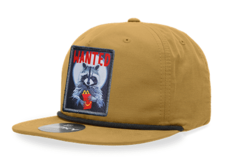 Biscuit/Black Rope Cap Hats FlynHats WANTED