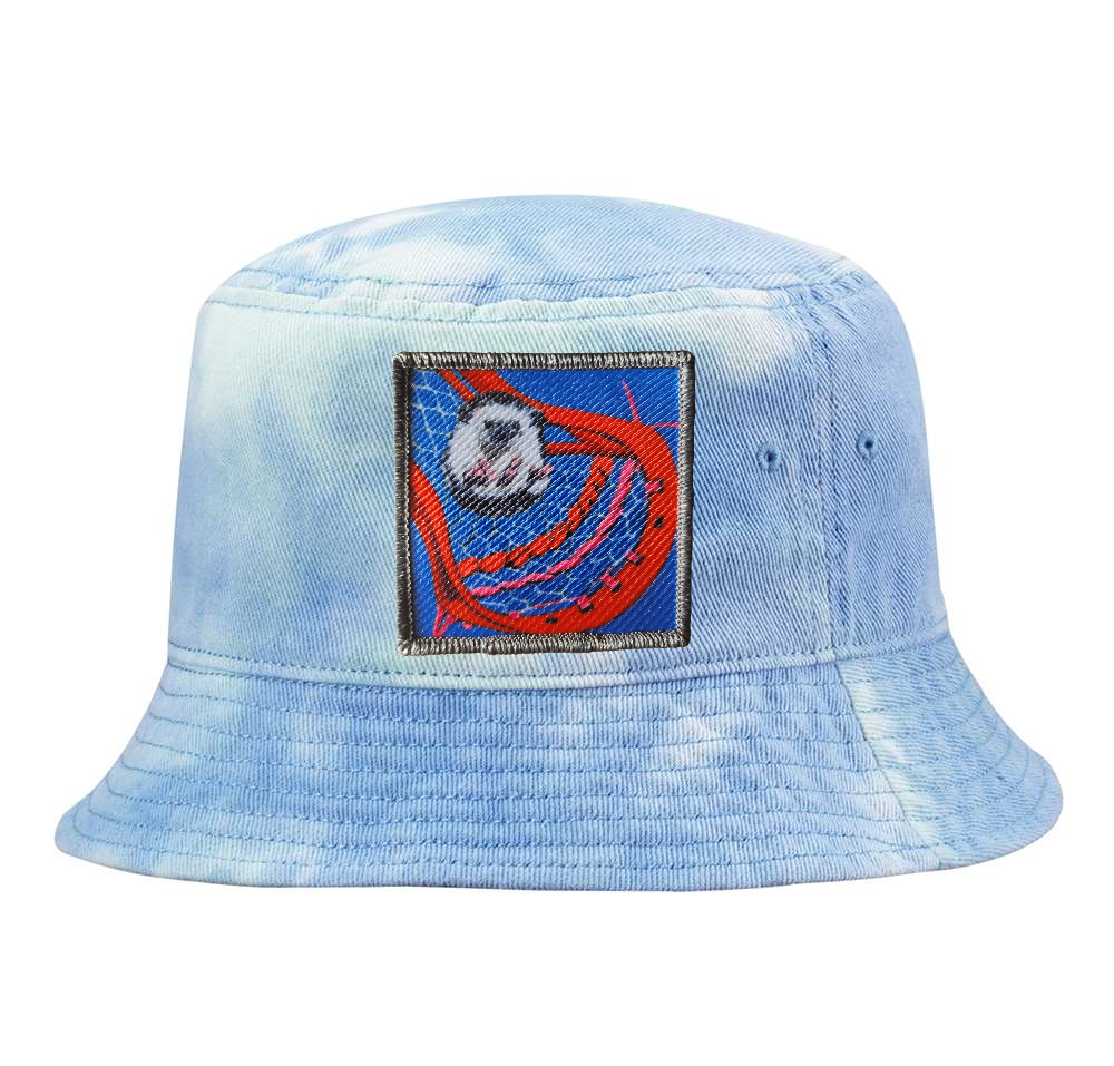 Tie Dyed Bucket- Blue Hats Flyn Costello Ball Hog