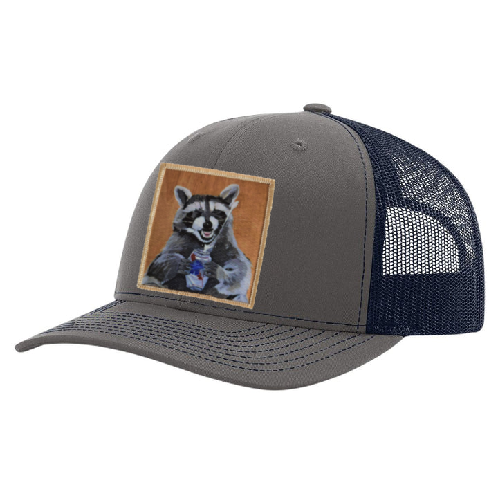 Charcoal/ Navy Trucker Hats Flyn Costello Beer Bandit