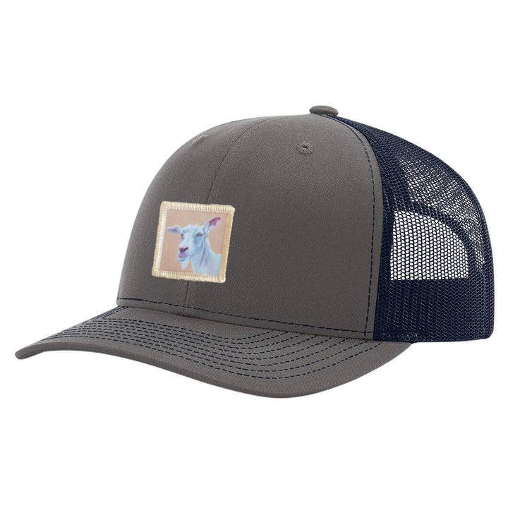 Charcoal/ Navy Trucker Hats Flyn Costello Little Goat