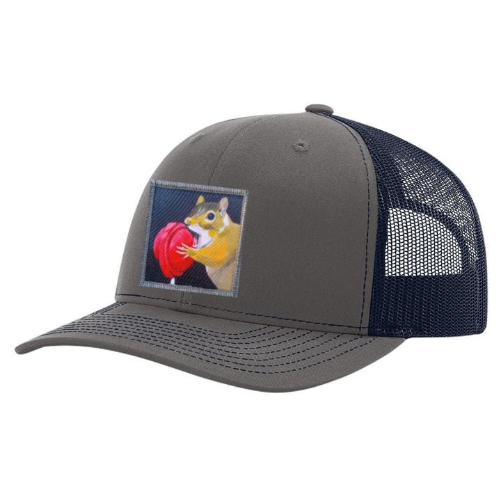 Charcoal/ Navy Trucker Hats Flyn Costello Lolly