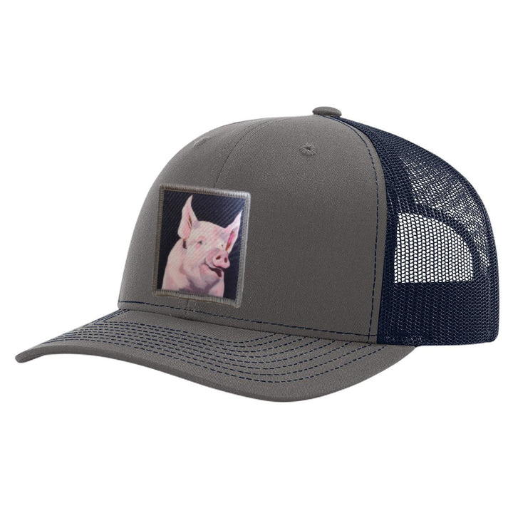 Charcoal/ Navy Trucker Hats Flyn Costello