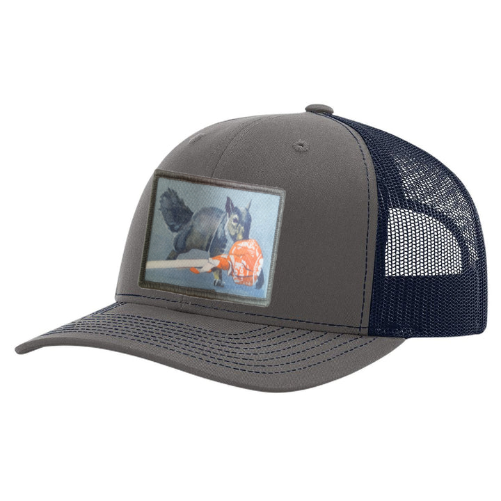 Charcoal/ Navy Trucker Hats Flyn Costello Secret Stash