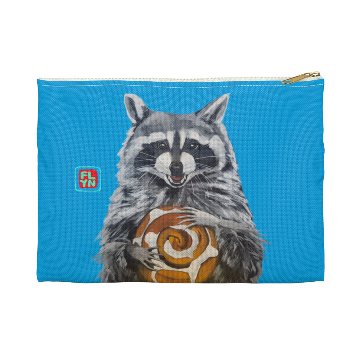 Cinnabun Bandit Zip Bag tote bag Flyn Costello
