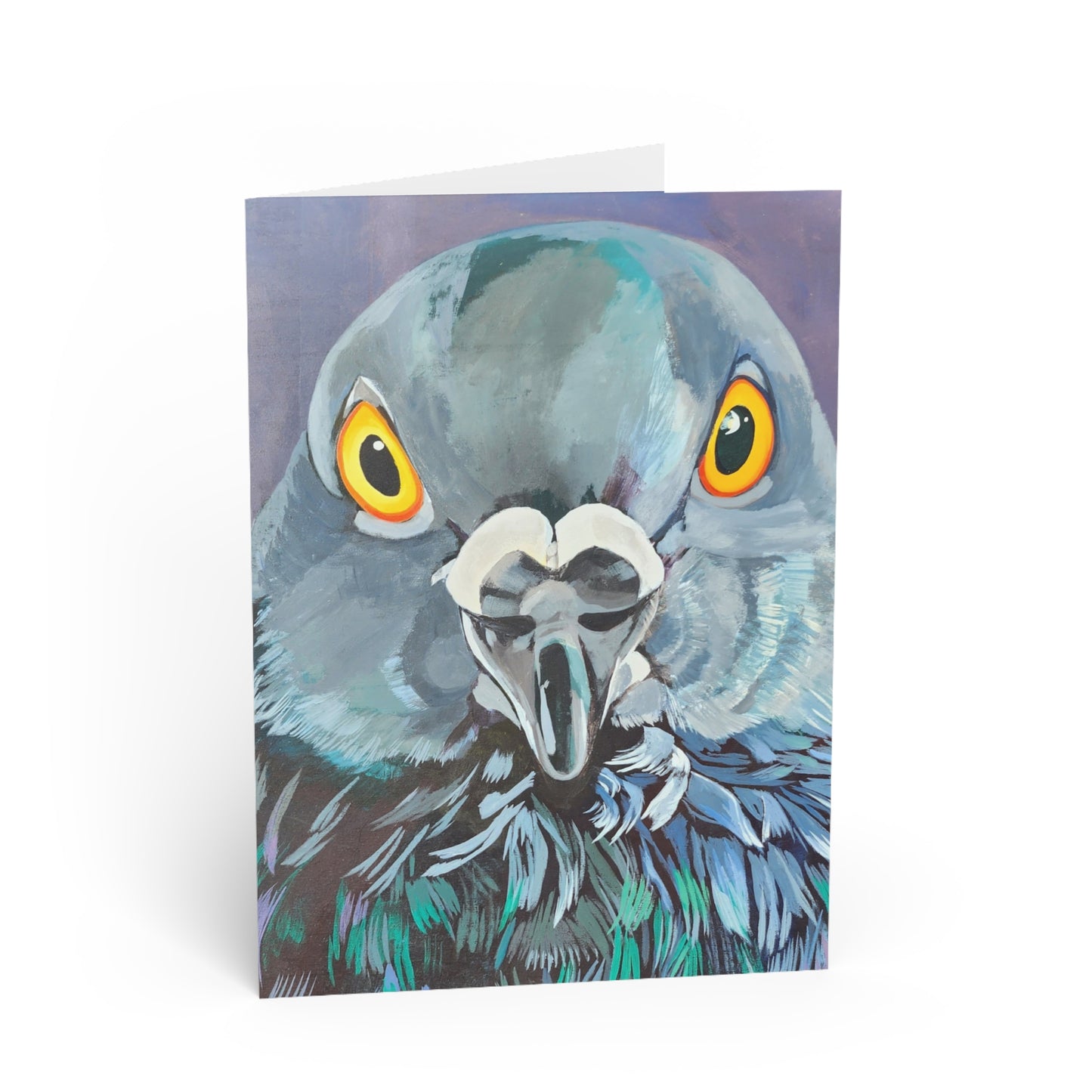 City Bird Greeting Card Flyn_Costello_Art