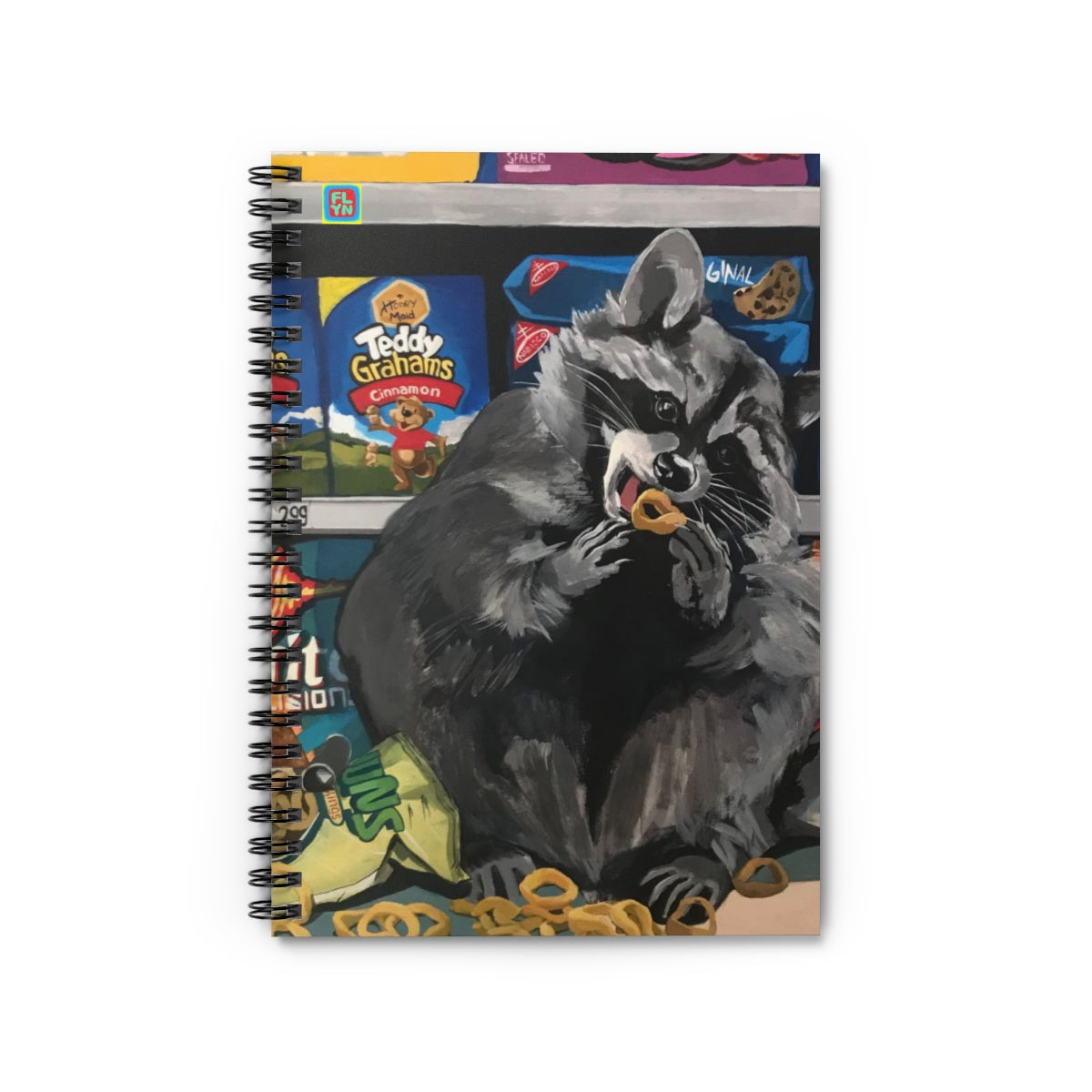 Clean Up Aisle 12 Notebook notebook Flyn_Costello_Art