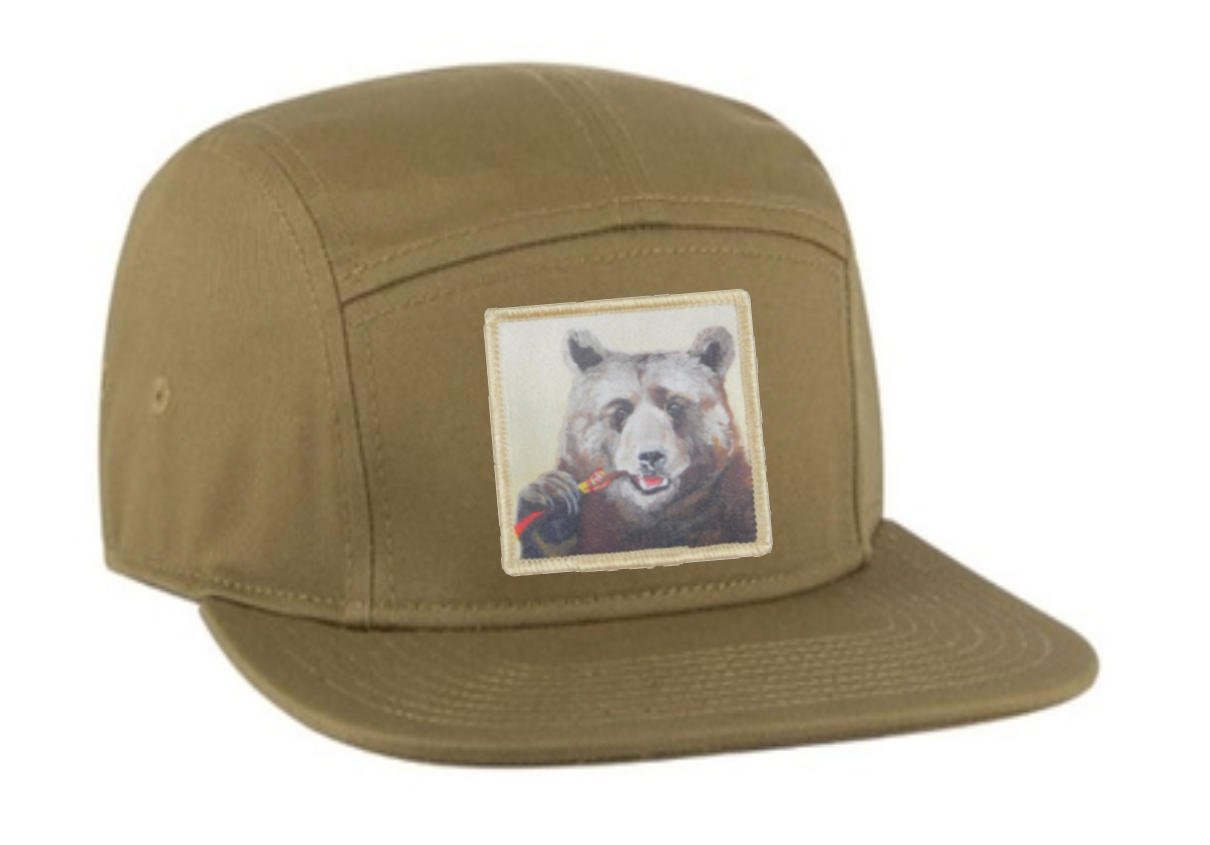 Coyote Camper Hat Hats FlynHats Slim Jimmy
