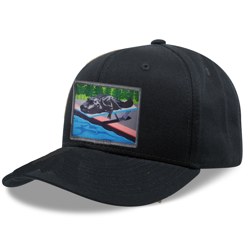 6 Panel Base Ball Cap Hats FlynHats Pool Party Canceled