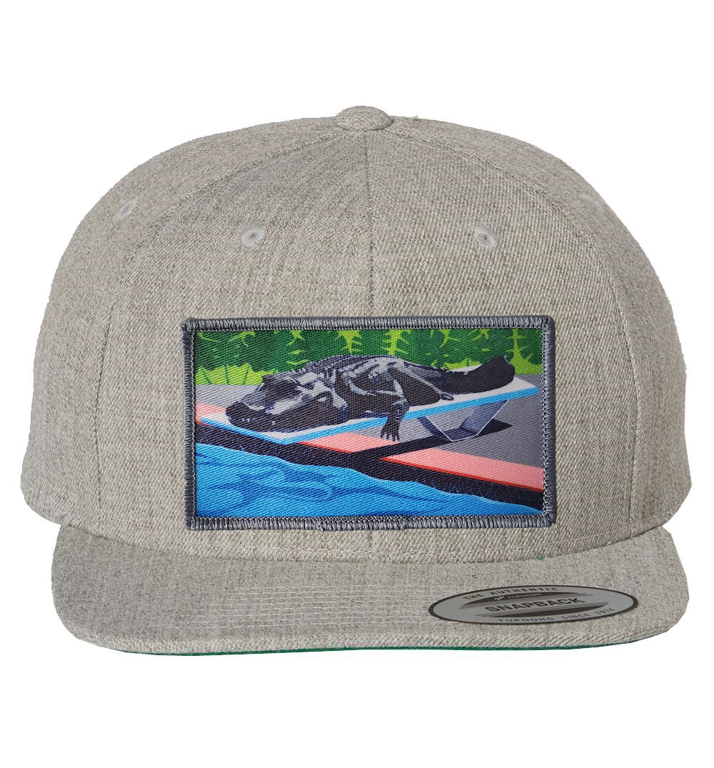 Heather Grey Snapback Hats Flyn Costello Pool Party Canceled