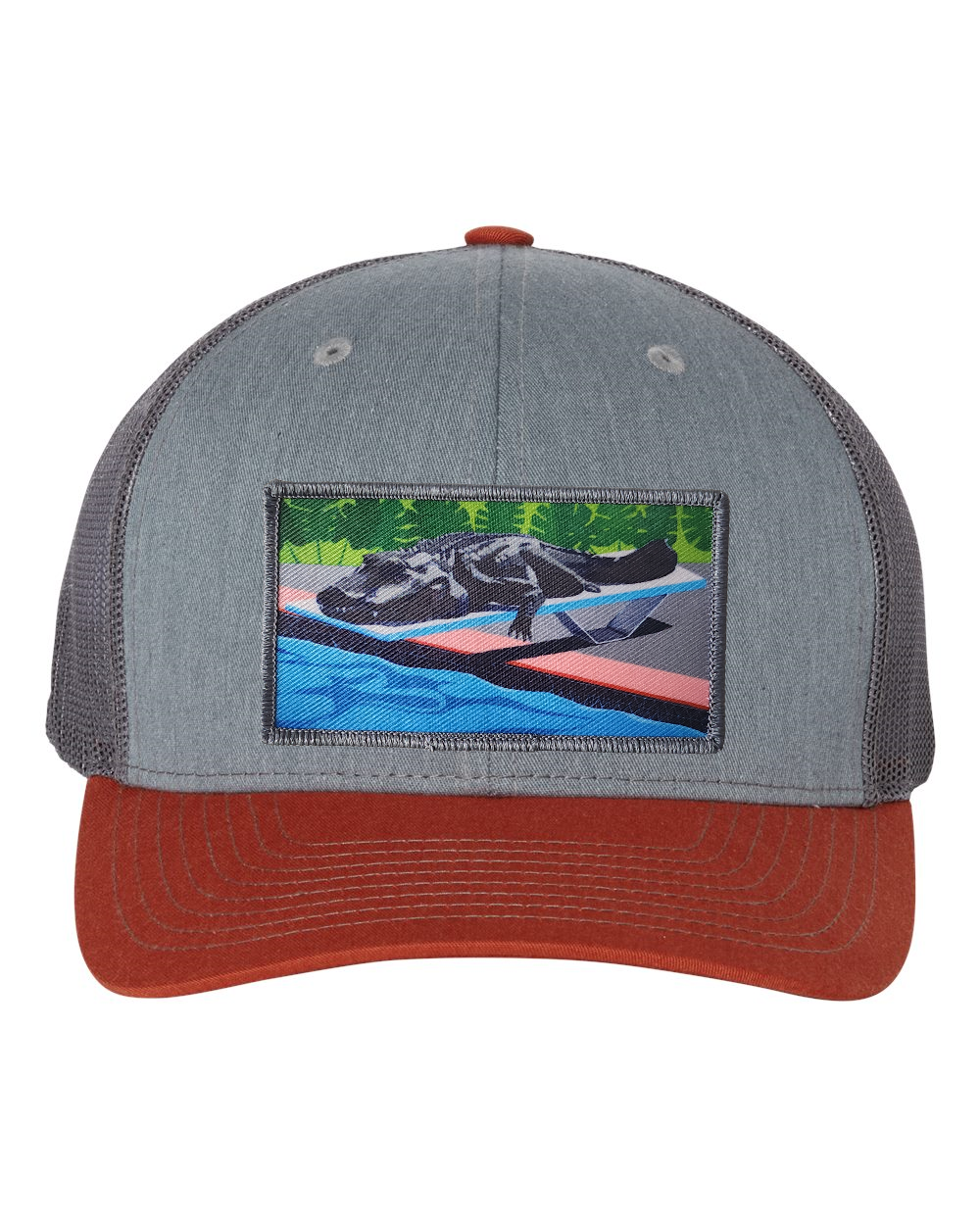 Grey/Terracotta Trucker Hats Flyn Costello Pool Party Canceled