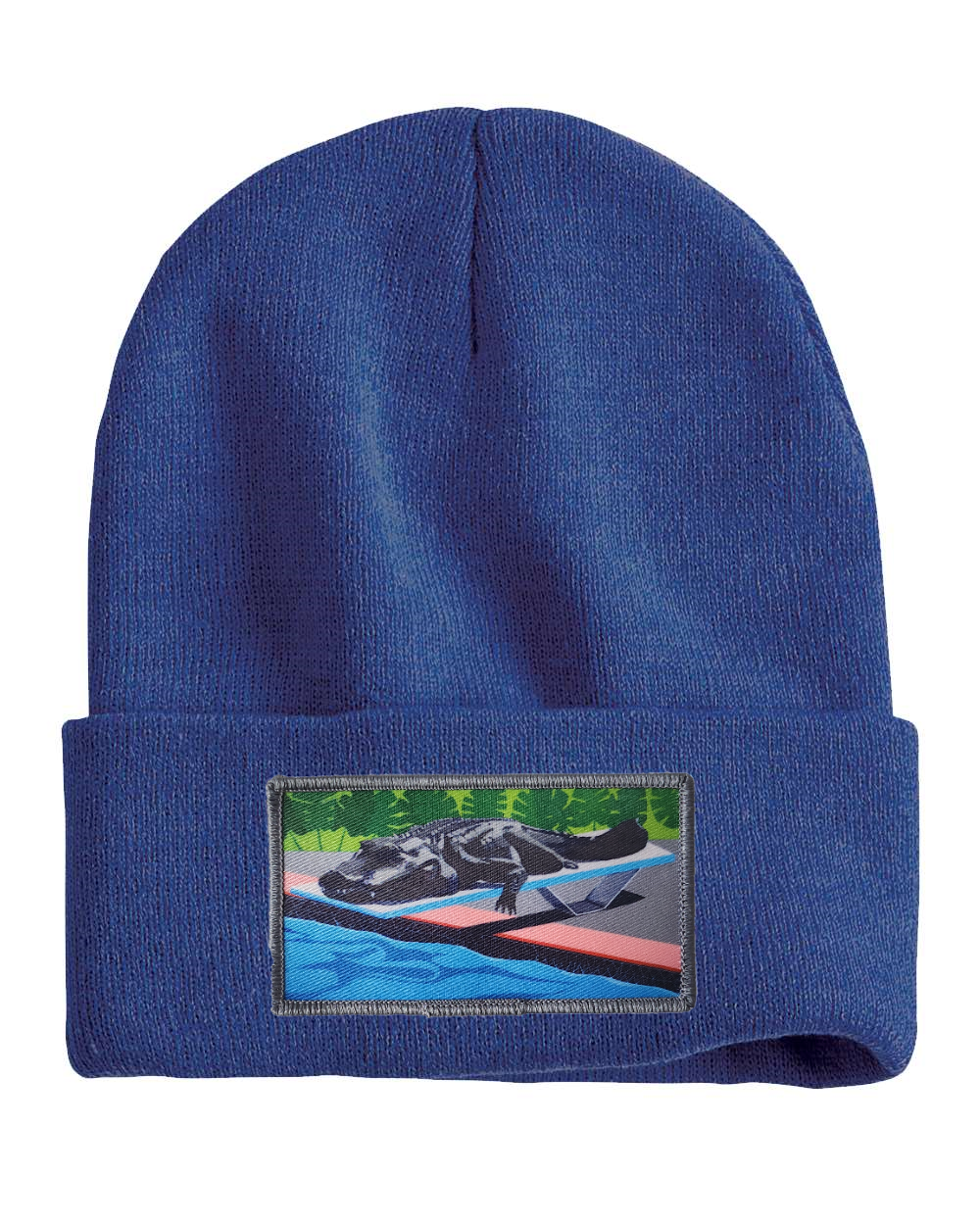 Pool Party Canceled Hats FlynHats Heather Blue