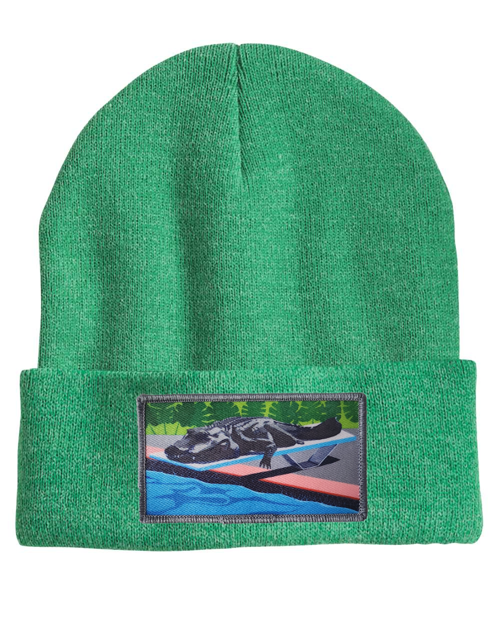 Pool Party Canceled Hats FlynHats Heather Green