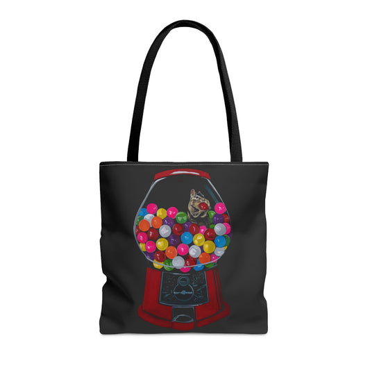 "I'm in guys!" Chipmunk Tote Bag tote bag Flyn_Costello_Art