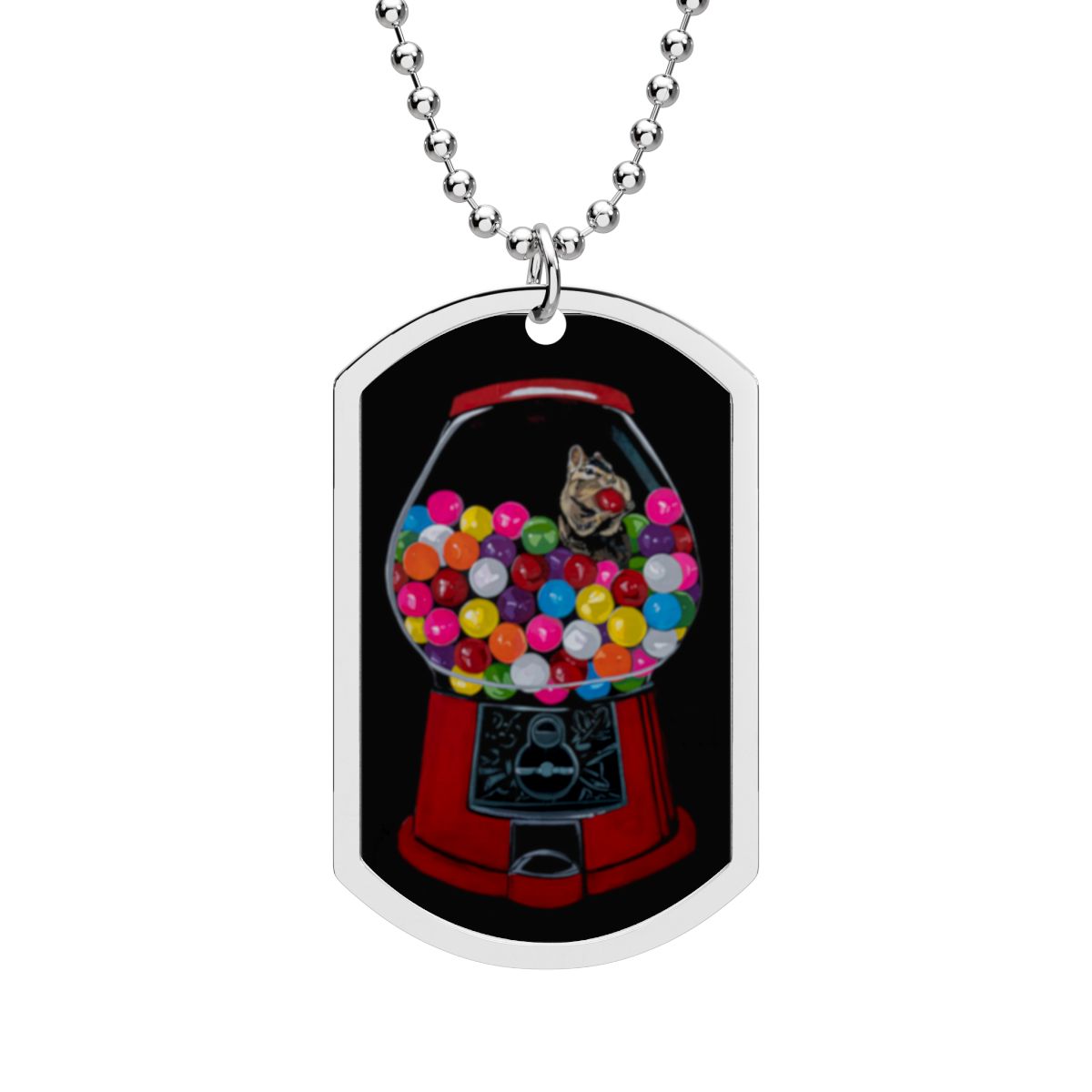 I'm In Guys! Stainless Steel Dog Tag